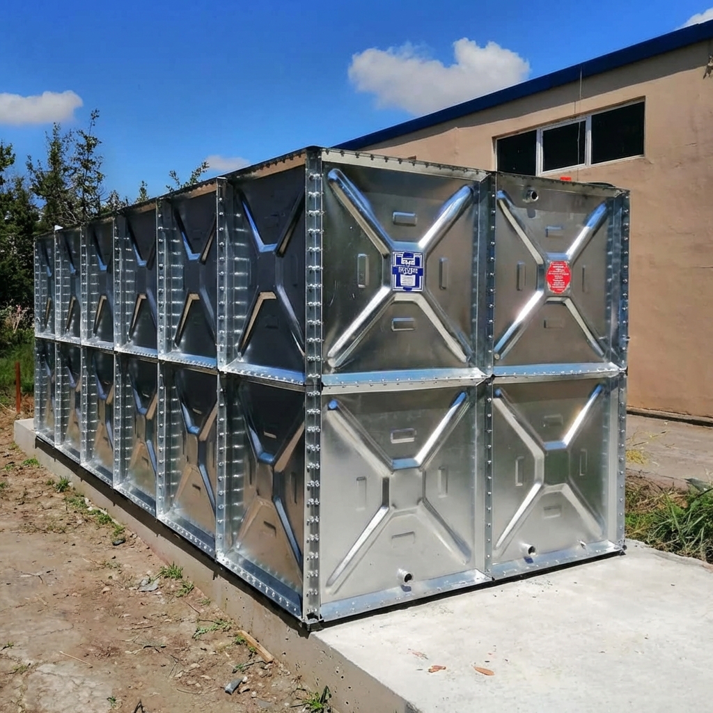 Paslanmaz Silindirik Su Deposu